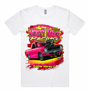 SAMPLE- NB RACING "KING DUSTY" T-SHIRT (WHITE)