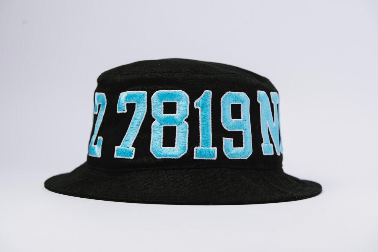 NORTY BOYZ BUCKET HAT (BLACK/BLUE)