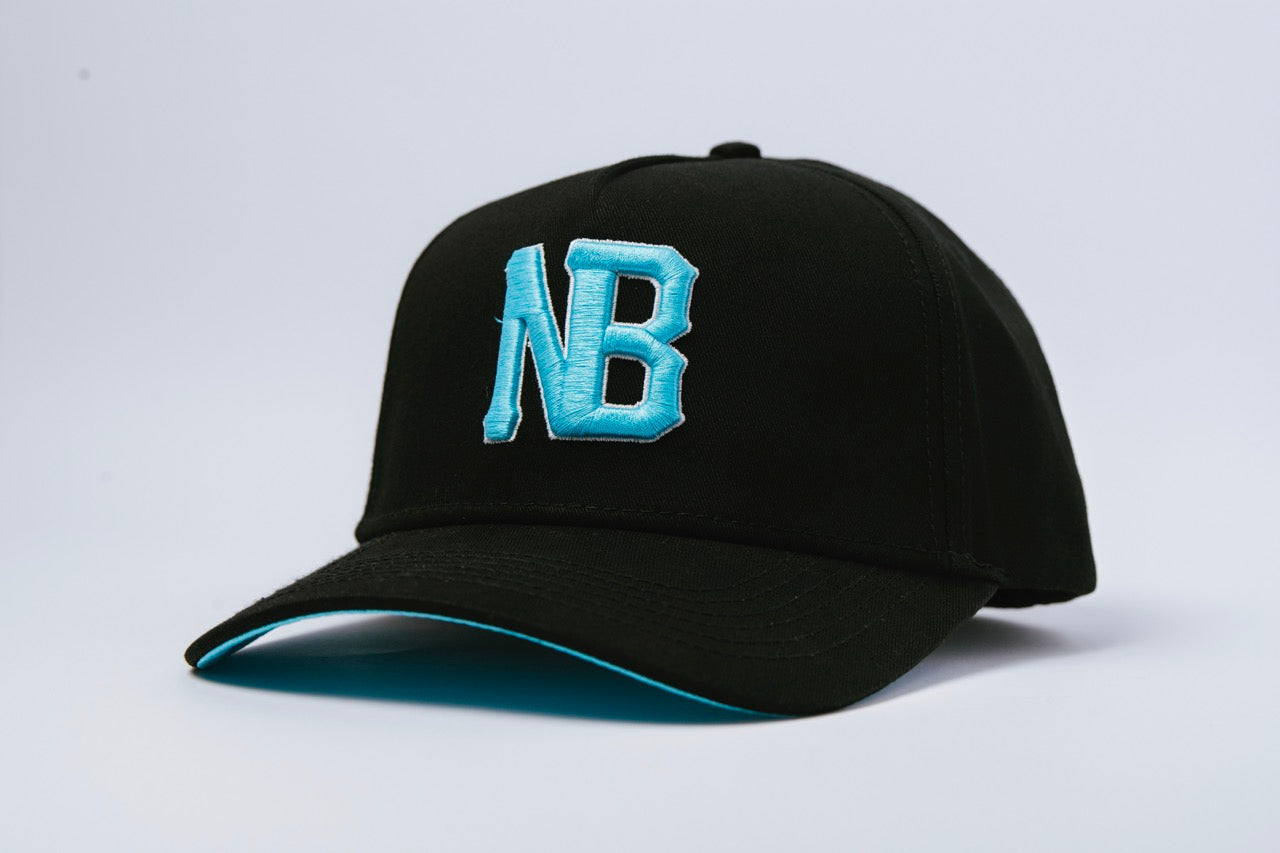 NORTY BOYZ NB LOGO CAP (BLACK/BLUE)