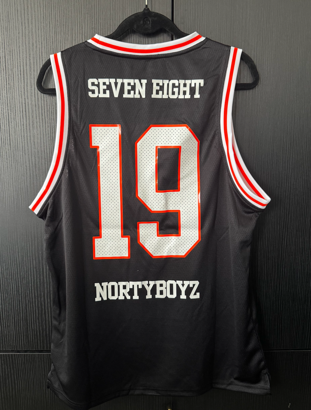 KIDZ- JERZEY- FLURO ORANGE (BLACK)