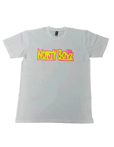 NORTY BOYZ OG LOGO T-SHIRT (WHITE/YELLOW)