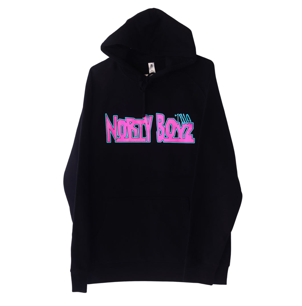 NORTY BOYZ OG HODDIE (BLACK/PINK)